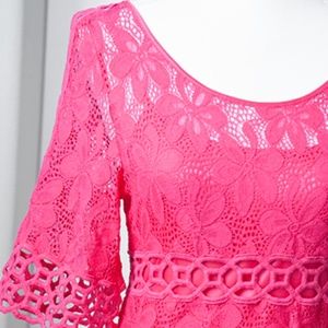 Laundry by Shelli Segal Lace Cut Out Dress size 2